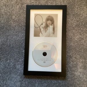 Taylor Swift - The Tortured Poets Department CD + Hand Signed Photo with Heart ❤